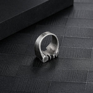 Stainless Steel FUCK OFF  Ring