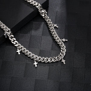 Stainless Steel Aritificial Pearls Minimalism Fashion Necklace