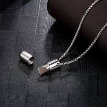 Load image into Gallery viewer, Stainless Steel Capsule Trend Pendant Necklace