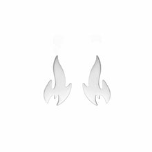 Load image into Gallery viewer, Stainless Steel Flame Trend Stud Earring