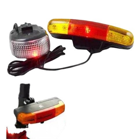 Mountain bike lights taillight headlights Multi-functional mountain bike turn signal bike horn brake lights riding gear