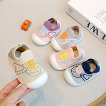 Load image into Gallery viewer, Spring and autumn baby walking shoes non-slip soft soled baby shoes Breathable mesh socks shoes slip-on baby walking shoes