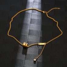 Load image into Gallery viewer, Instagram Cold Style Stainless Steel  Light Luxury Small Waist Necklace