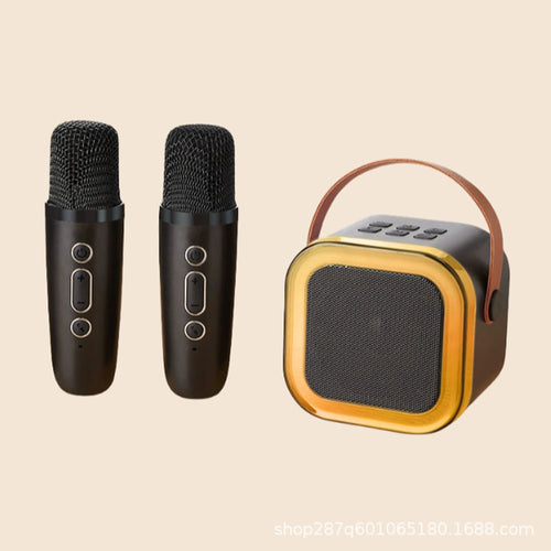 k12 Blue audio microphone Integrated microphone Portable outdoor k fan your all audio blue speaker