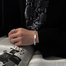 Load image into Gallery viewer, Stainless Steel Cuban Bracelet Trend Men and Women Street Trend Minimalism Bracelet