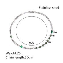 Load image into Gallery viewer, Stainless Steel Cuban Chain Minimalism Fashion Necklace