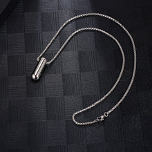 Load image into Gallery viewer, Stainless Steel Capsule Trend Pendant Necklace