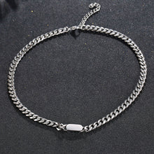 Load image into Gallery viewer, Stainless Steel Cuban Men And Women Trend Chain Necklace
