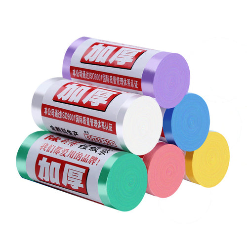 Flat mouth garbage bag household wholesale thickened plastic garbage bag toilet every family