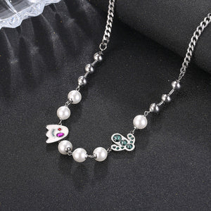 Stainless Steel Ghost Trend Necklace