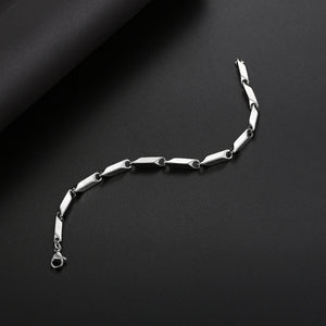 Stainless Steel Rhomb Minimalism Bracelet