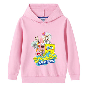 Spring and autumn casual cotton hooded hoodie for boys and girls Children's baby pullover coat long sleeve hoodie