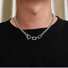 Load image into Gallery viewer, Stainless Steel Geometry Square Minimalism Fashion Necklace