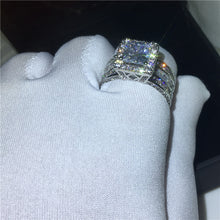 Load image into Gallery viewer, Hot silver fashion ring engagement ring for women