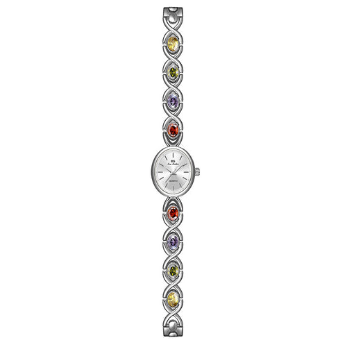BS new selling watch middle trend Oval color treasure Rainbow light luxury FA1726