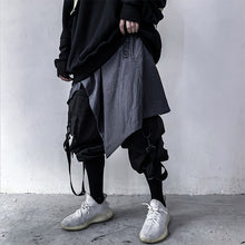 Load image into Gallery viewer, Jiye heavy industry hem irregular skirt belt street dance skateboard decoration skirt men and women&#39;s fashion brand
