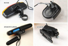 Load image into Gallery viewer, Mountain bike lights taillight headlights Multi-functional mountain bike turn signal bike horn brake lights riding gear