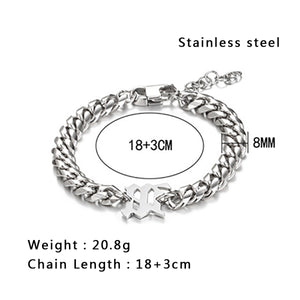 Stainless Steel Cuban Bracelet
