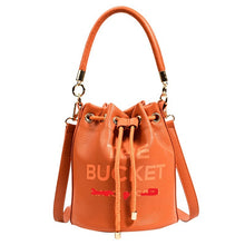 Load image into Gallery viewer, Women&#39;s bag Classic fashion vintage printed et bag drawstring shoulder crossbody bag