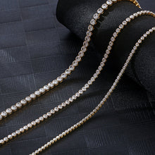 Load image into Gallery viewer, Stainless Steel European And American  Full Diamond Necklace