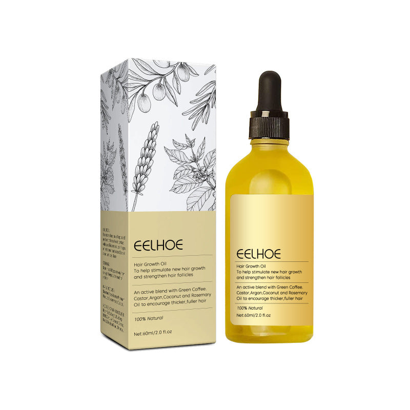 EELHOE Rosemary Hair Essential Oil repairs damaged hair and nourishes Rosemary Hair Oi
