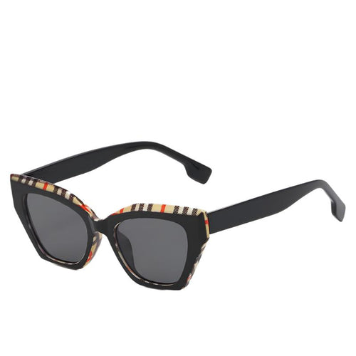Fashion new B home with cat-eye all frame avant-garde light luxury sunglasses fashion sunglasses