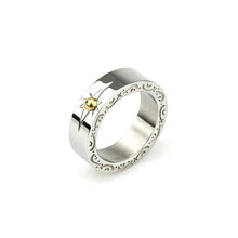 Load image into Gallery viewer, Stainless Steel Japanese Sun Totem Trend Ring