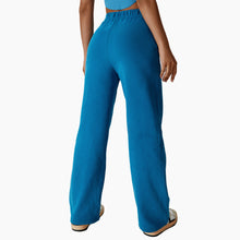 Load image into Gallery viewer, TikTok Flared Leggings waist plus velvet warm loose sports pants straight leg wide leg pants outdoor leisure sports sweatpants female 8188