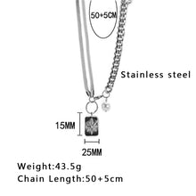 Load image into Gallery viewer, Stainless Steel Bearded Star Minimalism Fashion Necklace