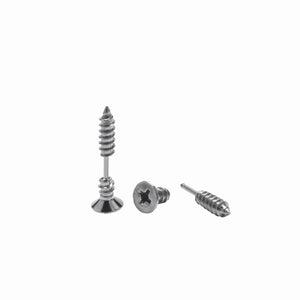 Stainless Steel Screw Trend Stud Earring