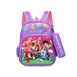 New children's schoolbag kindergarten boys and girls baby backpack 3-6 years old light cartoon backpack