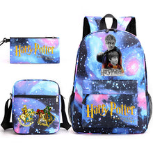 Load image into Gallery viewer, Film and television Harry Potter printed shoulder casual student backpack