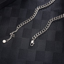 Load image into Gallery viewer, Stainless Steel Block Pearls Minimalism Fashion Necklace