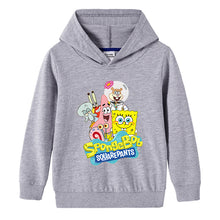 Load image into Gallery viewer, Spring and autumn casual cotton hooded hoodie for boys and girls Children&#39;s baby pullover coat long sleeve hoodie