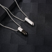 Load image into Gallery viewer, Stainless Steel Capsule Trend Pendant Necklace
