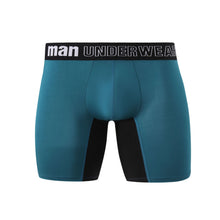 Load image into Gallery viewer, Men&#39;s bamboo fiber color long underwear men&#39;s thin sports breathable mid-waist loose boxers summer