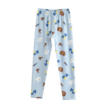 Load image into Gallery viewer, Children&#39;s pajama pants Lycra cotton pants Spring and Autumn medium children&#39;s home pants Girls wear leggings boys baby underpants winter