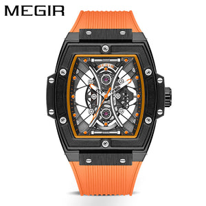 megir Men's Watch Fashion Square glow-in-the-dark Sports Watch men 8109