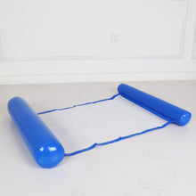 Load image into Gallery viewer, Cross border mesh floating bed inflatable hammock water collapsible back floating bed water inflatable deck chair inflatable floating row