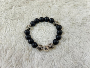 925 silver bracelet Croc 510M pearl women's Chinese wind trend bracelet
