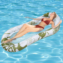 Load image into Gallery viewer, Cross border mesh floating bed inflatable hammock water collapsible back floating bed water inflatable deck chair inflatable floating row