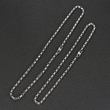 Load image into Gallery viewer, Stainless Steel Lattice European And American Hip Hop Necklace