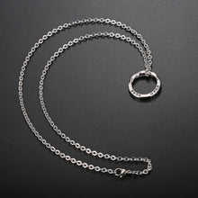 Load image into Gallery viewer, Stainless Steel Round Minimalism Necklace