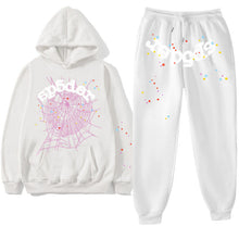 Load image into Gallery viewer, sp5der autumn and winter sportswear sports hoodie men&#39;s fleece casual pants Sports men&#39;s trousers long pants
