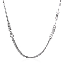 Load image into Gallery viewer, Stainless Steel Pearls Splicing Necklace