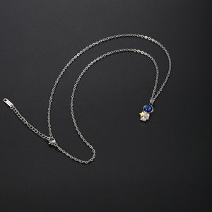 Stainless Steel INS Astronaut Trend Fashion Necklace