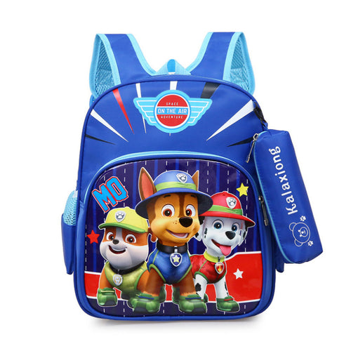 New children's schoolbag kindergarten boys and girls baby backpack 3-6 years old light cartoon backpack