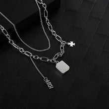 Load image into Gallery viewer, Stainless Steel Mahjong Wealth Trend Necklace