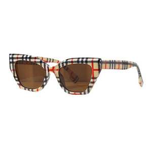 Fashion new B home with cat-eye all frame avant-garde light luxury sunglasses fashion sunglasses