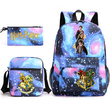 Load image into Gallery viewer, Film and television Harry Potter printed shoulder casual student backpack